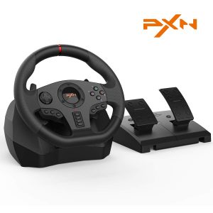PXN V900 Gaming Steering Wheel – with Pedals and Joystick