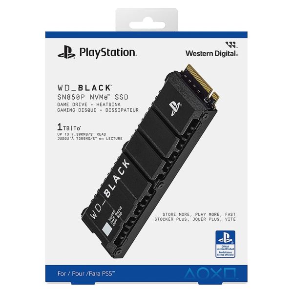 1TB WD BLACK SN850 NVMe PS5