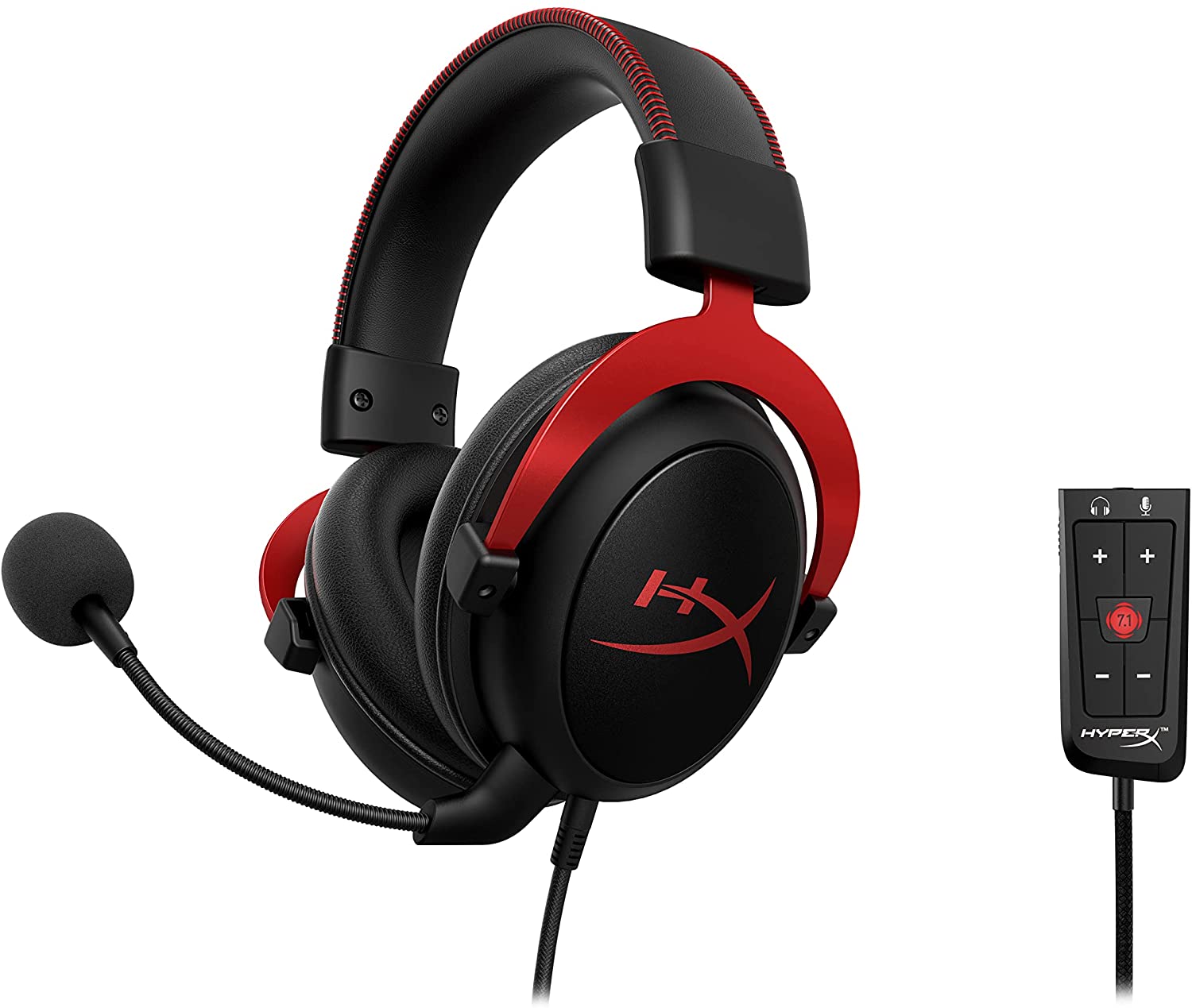 HyperX Cloud II Gaming Headset, 7.1 Surround Sound