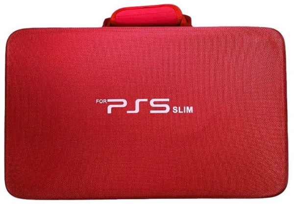 PS5 slim Travel Bag (Red)