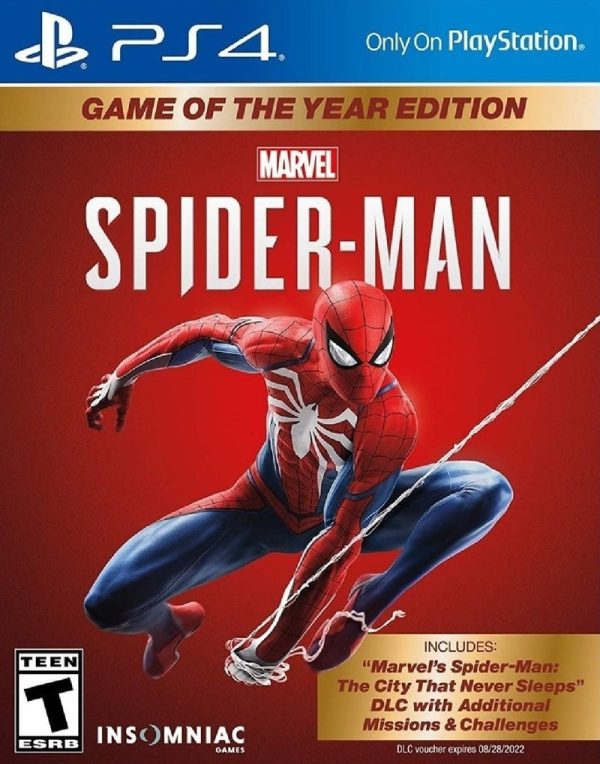 Marvel's Spiderman Game of the year Edition (PS4)