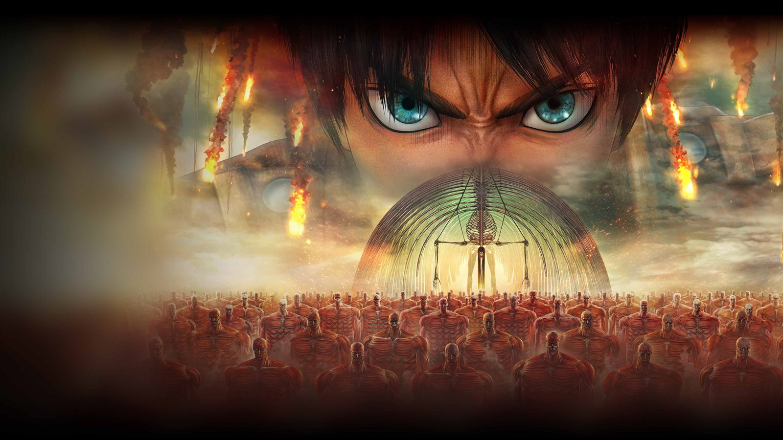 Attack on Titan 3 key art
